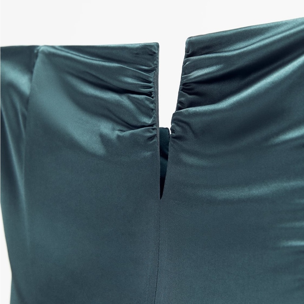 Zara NWT strapless corset style dress - Picture 10 of 13